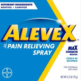 AleveX Pain Relieving Spray, Topical Pain Reliever, 3.2oz