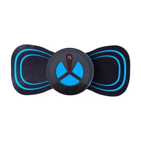 Portable Electric Neck Massager Cervical Vertebra Rechargeable Massager 6 Modes 10 Levels 2Pcs Replaceable Massage Pad