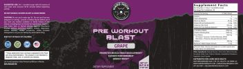 Hard Rock Health® Pre-Workout Blast Grape Flavor