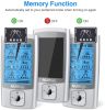 TEC.BEAN EMS TENS Unit Muscle Stimulator with 16 Modes;  Rechargeable TENS Machine;  8 Pcs Electrode Pads