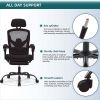 Mesh High Back Ergonomic Office Chair Lumbar Support Pillow Computer Desk Chair