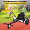 Kids And Adults Adjustable Hover Go Kart Hover Kart Stand Go Kart Seat for 6.5'' 8'' 10'' Two Wheel Self Balancing Scooter (Anti-Turning Go Kart)